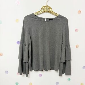 Bell Ruffle sleeve Blouse